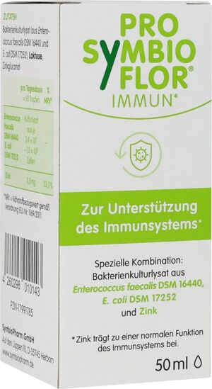 Pro-Symbioflor Immun mit Bakterienkulturen & Zink