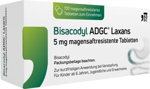 Bisacodyl ADGC Laxans 5 mg magensaftresistente Tab