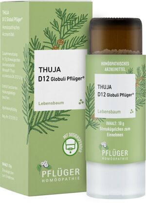 Thuja D12 Globuli Pflüger Globulispender