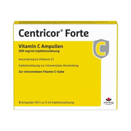 Centricor Forte Vitamin C Ampullen 200 mg/ml Inj.