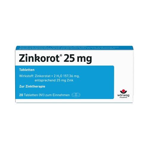 Zinkorot 25 mg Tabletten