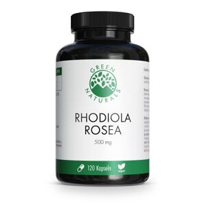 GREEN NATURALS Rhodiola Rosea 500 mg hochdosiert