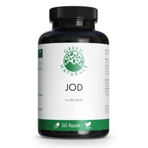 GREEN NATURALS Jod aus Bio-Kelp 200 ug