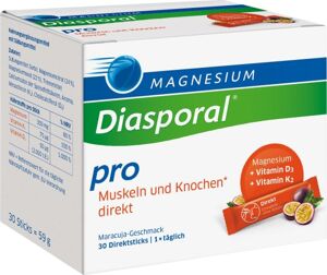 MAGNESIUM DIASPORAL PRO+D3+K2 Muskeln+Knochen Dir.