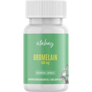 Bromelain 500 mg 1200 F.I.P aus Ananas vegan