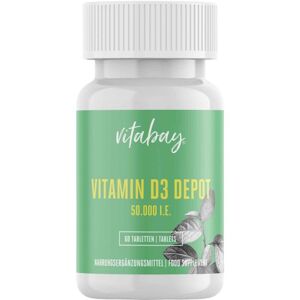 Vitamin D3 Depot 50000 IE Cholecalciferol vegan