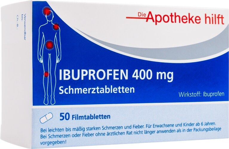 Ibuprofen 400 mg Die Apotheke hilft