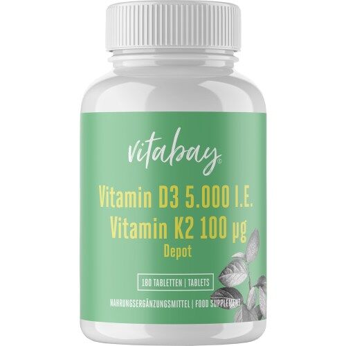 Vitamin D3 Depot 5000 IE Vitam... | 180 ST | 15.99 € | Jetzt bestellen!