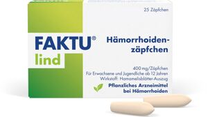 Faktu lind Hämorrhoidenzäpfchen