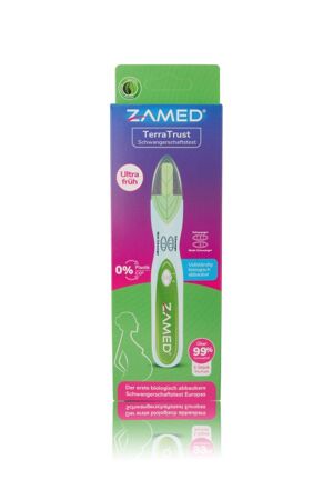 Schwangerschaftstest ZAMED TerraTrust ultrafrüh