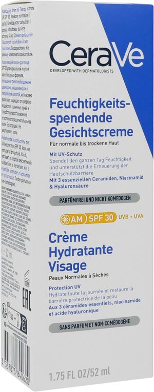 Cerave FEUCHTIGKEITSSPENDENDE GESICHTSCREME SPF 30
