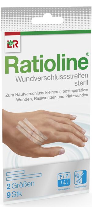 Ratioline Wundverschlussstreifen steril 2 Gr.