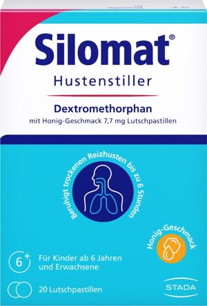 Silomat Hustenstiller DMP Honig Lutschpastillen