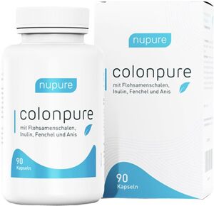 nupure colonpure mit Flohsamenschalen und Inulin