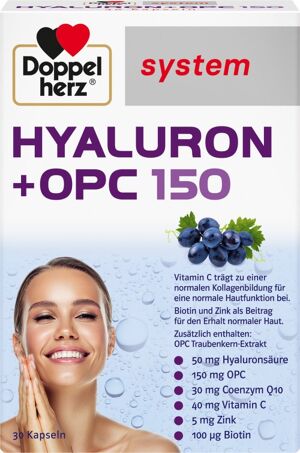 Doppelherz Hyaluron + OPC system