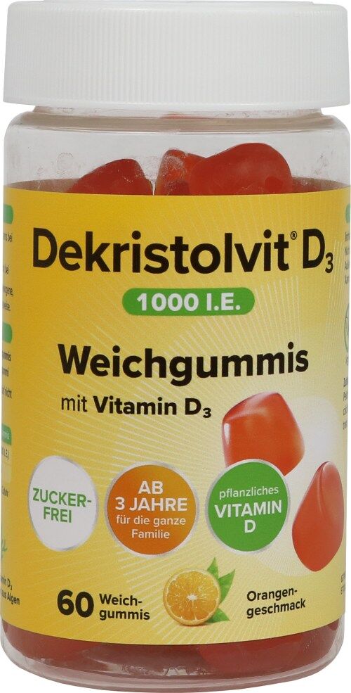 Dekristolvit D3 1000 I.E. Weichgummis