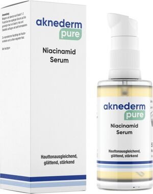 aknederm pure Niacinamid Serum