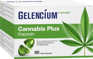 GELENCIUM Cannabis Plus Kapseln mit Vitamin B12