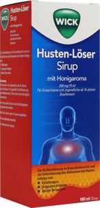 WICK Husten-Löser Sirup mit Honigaroma 200mg/15ml