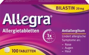 Allegra Allergietabletten 20 mg Tabletten