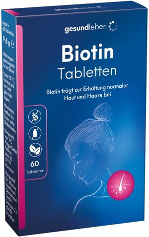gesundleben Biotin 2.5 mg Tabletten