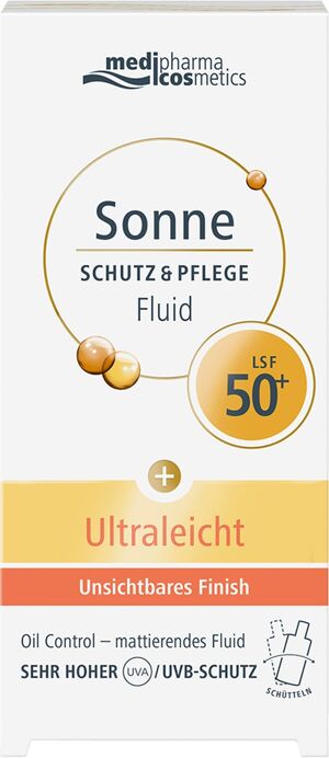 Sonne Schutz & Pflege Fluid LSF 50+ Ultraleicht