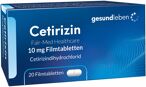 Cetirizin Fair-Med Healthcare 10 mg Filmtabl./Gehe
