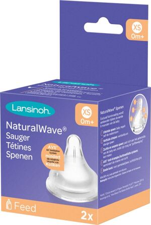 Lansinoh NaturalWave Sauger XS