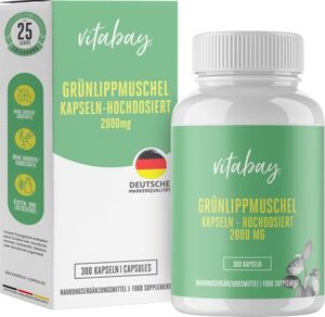 Grünlippmuschel 2000 mg hochdosiert
