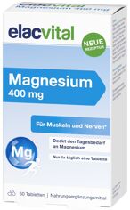 elacvital Magnesium 400 mg