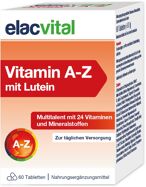 elacvital Vitamin A-Z mit Lutein