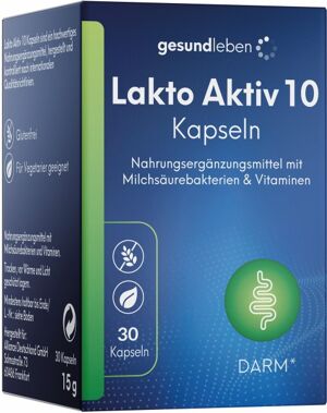 Gesundleben Lakto Aktiv 10 Kapseln