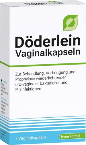 DÖDERLEIN VAGINALKAPSELN mit Milchsäurebakterien