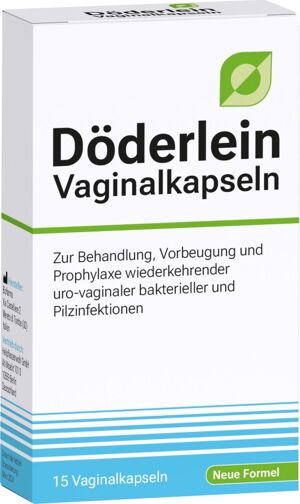 DÖDERLEIN VAGINALKAPSELN mit Milchsäurebakterien