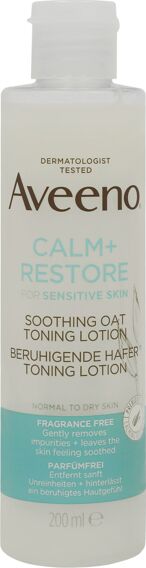 Aveeno Calm+ Restore Beruhigende Hafer Toning Lot.