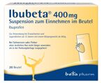 Ibubeta 400 mg Suspension zum Einnehmen im Beutel