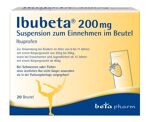 Ibubeta 200 mg Suspension zum Einnehmen im Beutel
