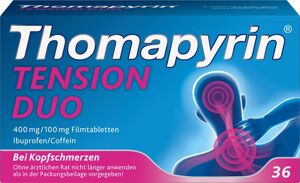 Thomapyrin TENSION DUO 400 mg/100 mg Filmtabletten