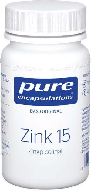 pure encapsulations Zink 15 Zinkpikolinat