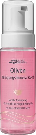 Oliven Reinigungsmousse Rose