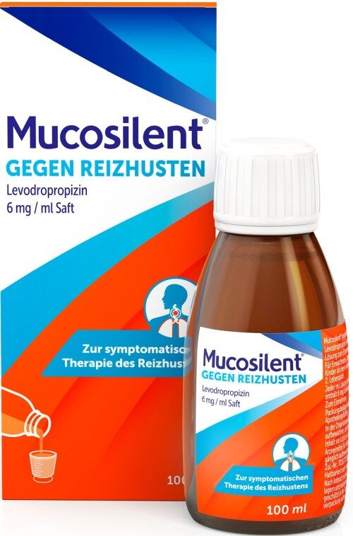 Mucosilent gg.Reizhust Levodropropizin 6mg/ml Saft