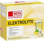 WEPA Elektrolyte Pulver Zitrone