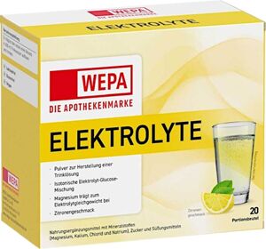 WEPA Elektrolyte Pulver Zitrone