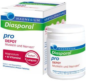 MAGNESIUM DIASPORAL PRO+B-VIT DEPOT Muskel+Nerven