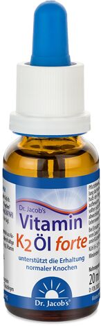 Vitamin K2 Öl forte 200 mcg all-trans MK7 Dr Jacob