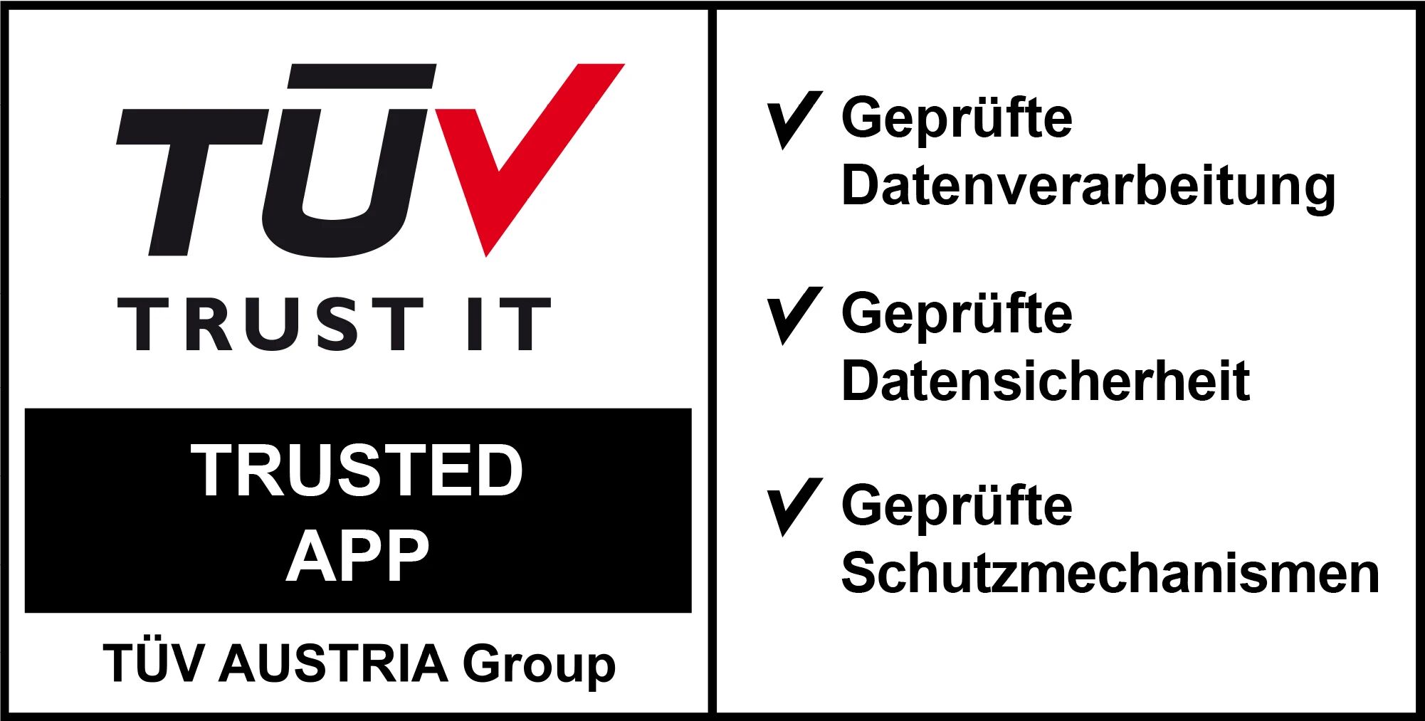 TUV certificate
