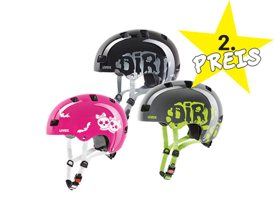 3 x Fahrradhelm „uvex kid 3“