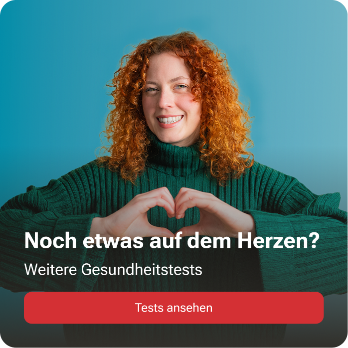 Noch etwas auf dem Herzen