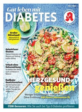 Diabetes #7 Cover 2025