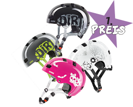 4 x Fahrradhelm uvex kid 3